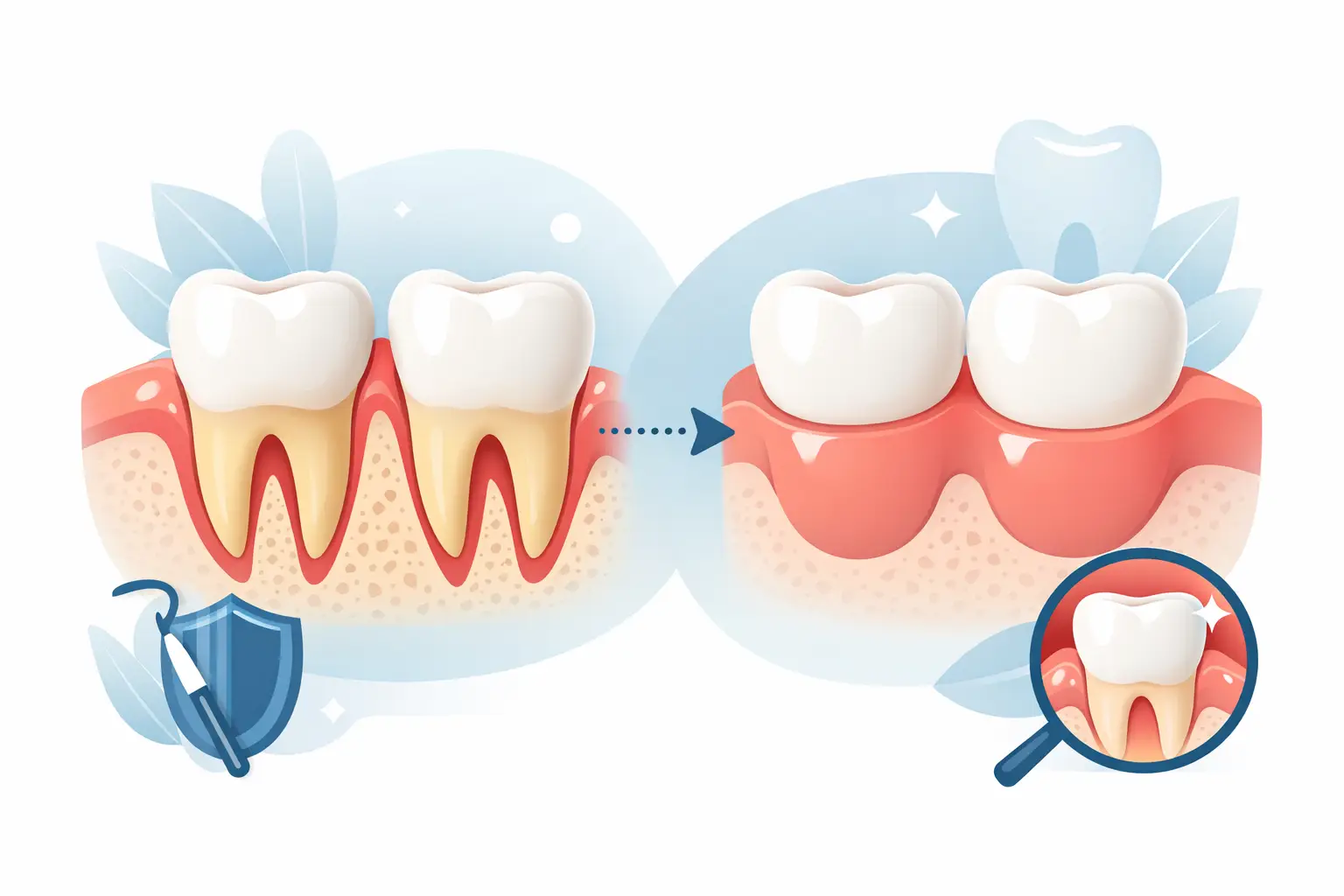 Gum Recession Before After Results Explained