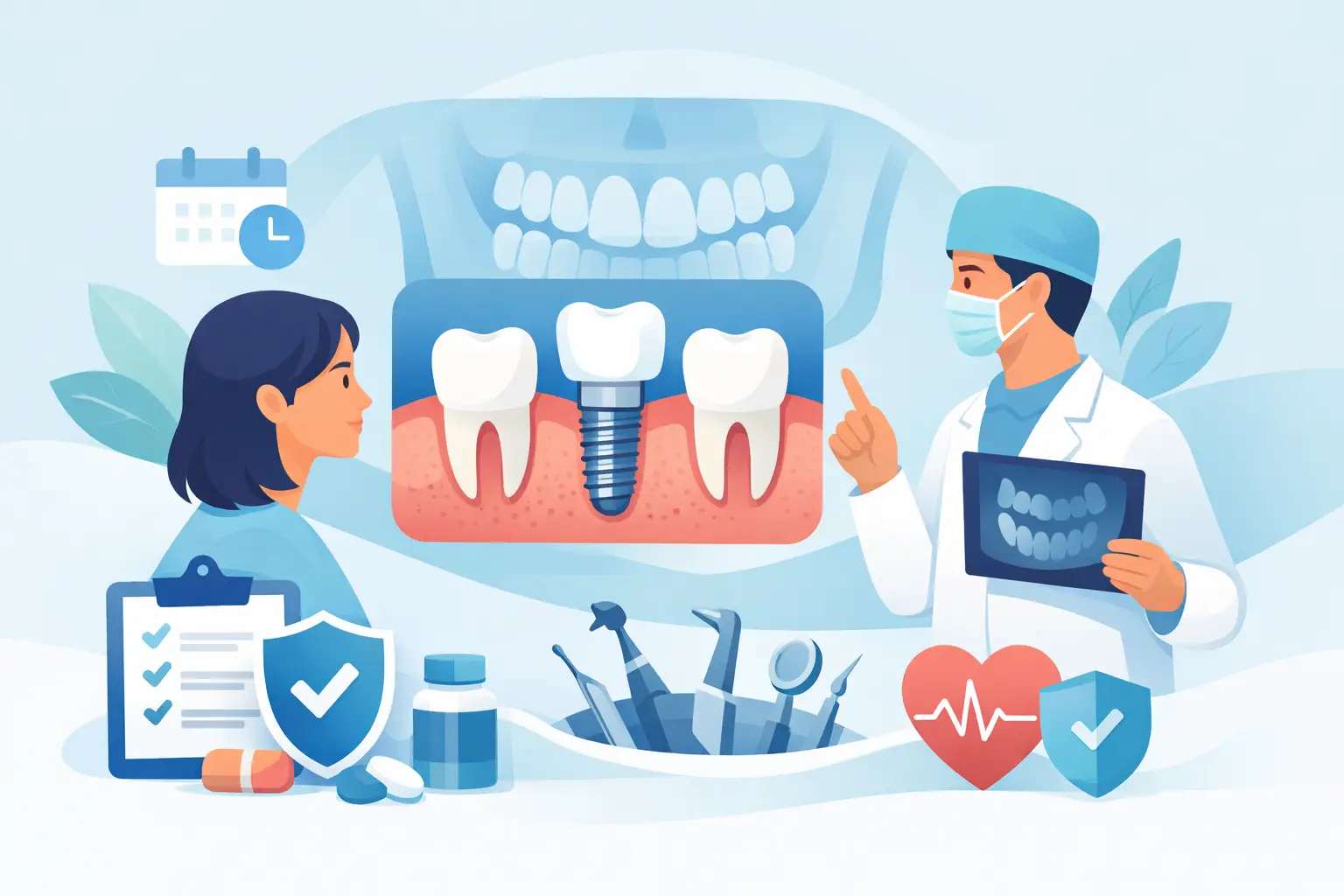How to Prepare for Dental Implant Surgery Safely